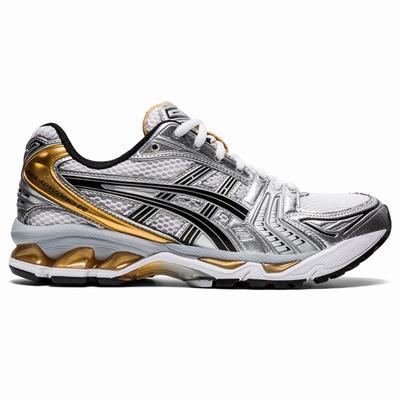 Férfi Asics Gel-Kayano 14 Utcai Cipő AS0923148 Fehér/Arany